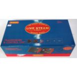 A Hornby 00 gauge live steam boxed set transformer and control unit, model No. R8205, appears as