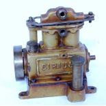 Stuart Turner, Sirius flash steam hydroplane engine, comprising of cast iron crank case and