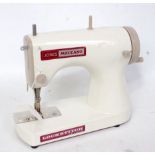 Jones Meccano Lockstitch Sewing Machine (E) with instructions and original polystyrene box