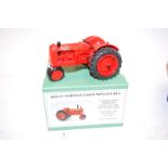 Brian Norman farm miniatures Nuffield tractor, with box (a/f)