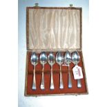 A set of 12 silver teaspoons in the Old English pattern having crested terminals, maker William Eley