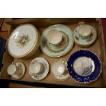 A collection of Royal Worcester tablewares, to include coffee can and saucer, teacup and saucer, and