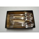 A set of ten Victorian silver teaspoons, 9.3oz
