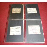 A Royal Air Force Notebook for Workshop & Laboratory Records Soldering and Brazing naming AA Branham