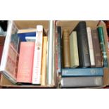 Two boxes of miscellaneous books, mainly art and antiques reference examples