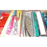 A mixed lot of various 00 gauge to include Triang, Hornby, and accessories, track, carriages etc