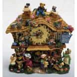 The Boyds Bears Garden Shop clock by the Danbury Mint