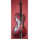 A mid century cello (a/f)