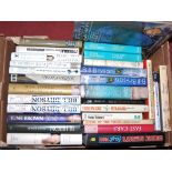 A single box of various hard back volumes to include Bill Bryson, Gordon Ramsay, Jodie Foster and