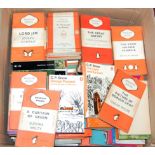 A single box containing a large quantity of mainly vintage Penguin paperbacks