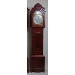William Lauder Pather - an early 19th century mahogany longcase clock, the arched brass 12" dial