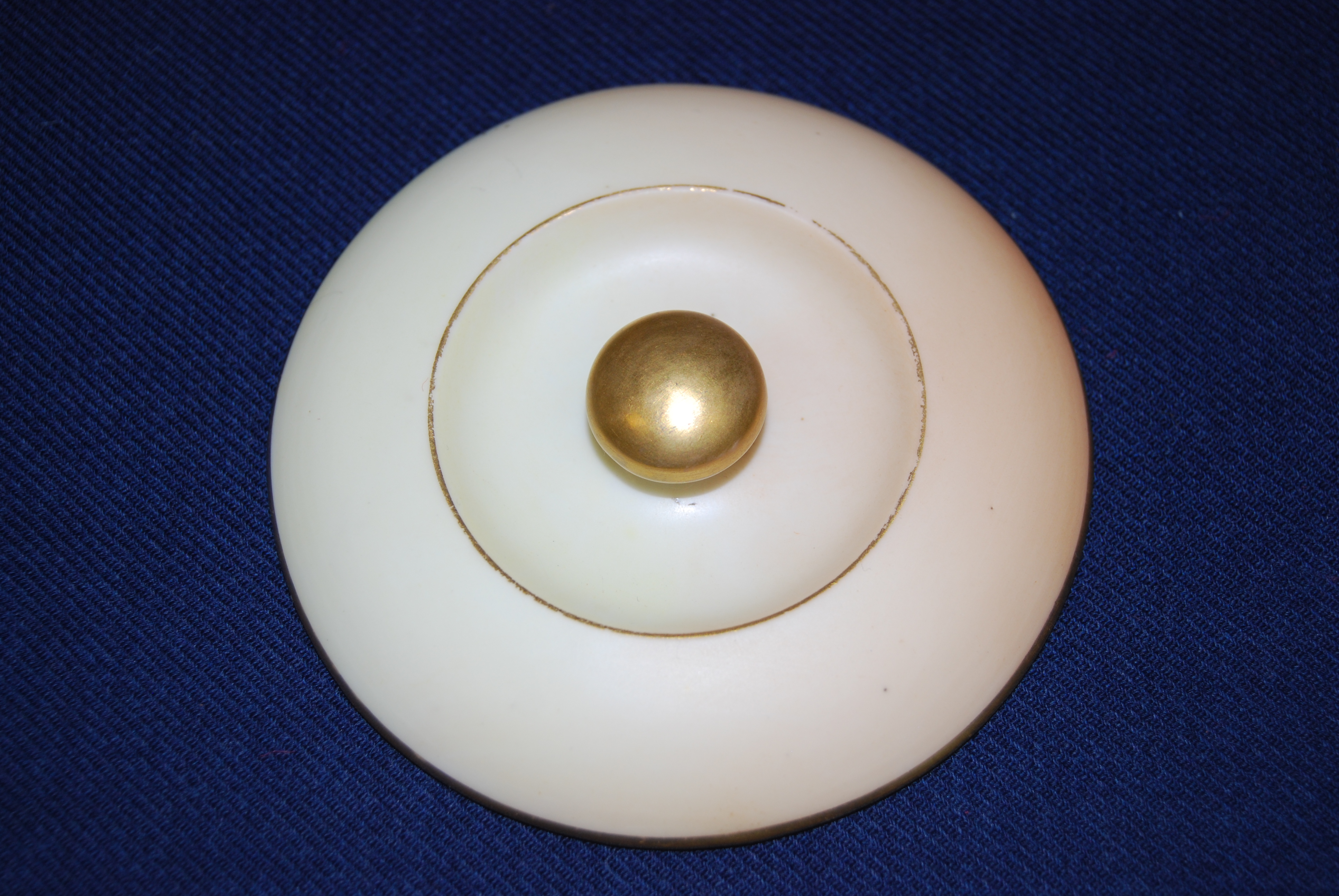 *A large Royal Worcester porcelain blush ivory pot pourri, of globular form, having pierced dome - Image 3 of 3