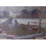 *Albert Goodwin RWS (1845-1932) - Waterbabies, watercolour heightened with white, signed and