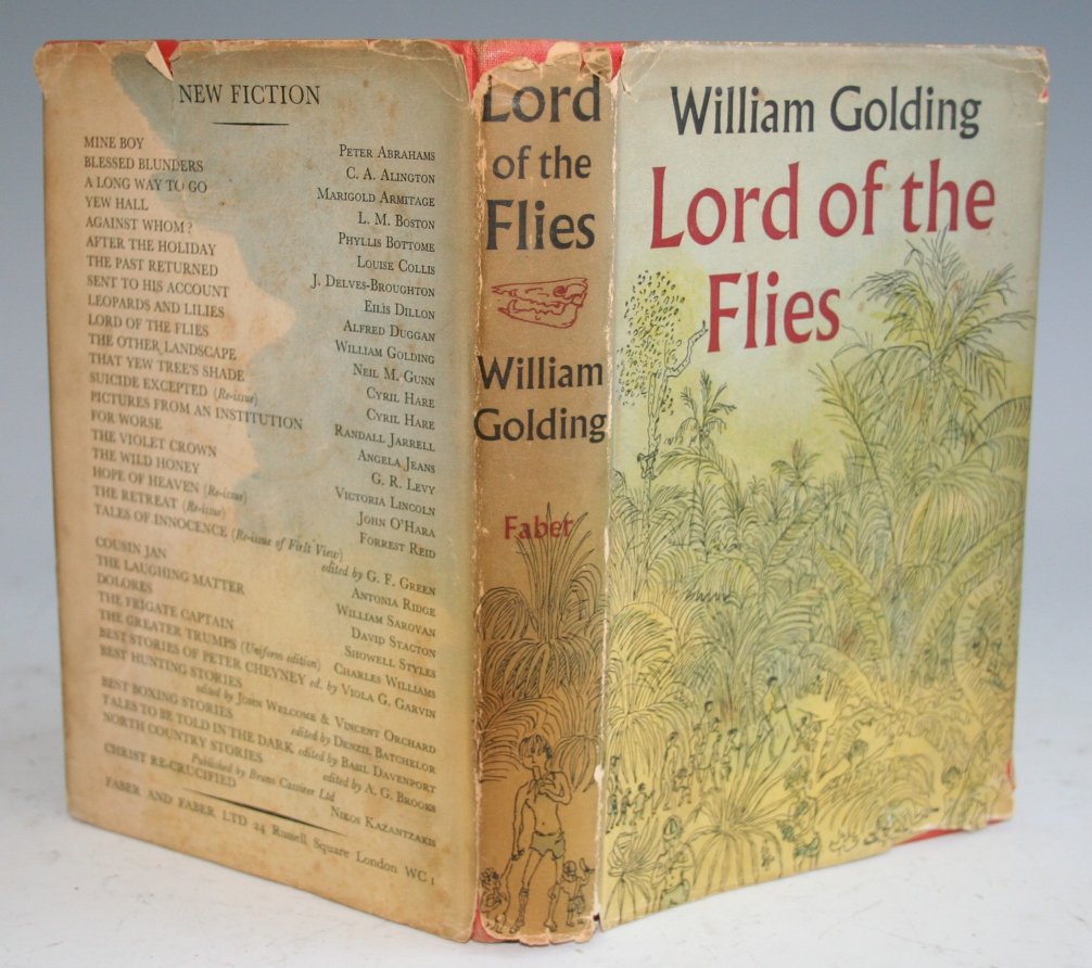 *Golding William. Lord of the Flies. Faber and Faber 1954 1 st ed. This is a first impression copy - Image 2 of 5