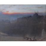 *Albert Goodwin RWS (1845-1932) - The Land of Egypt, watercolour with traces of body colour,