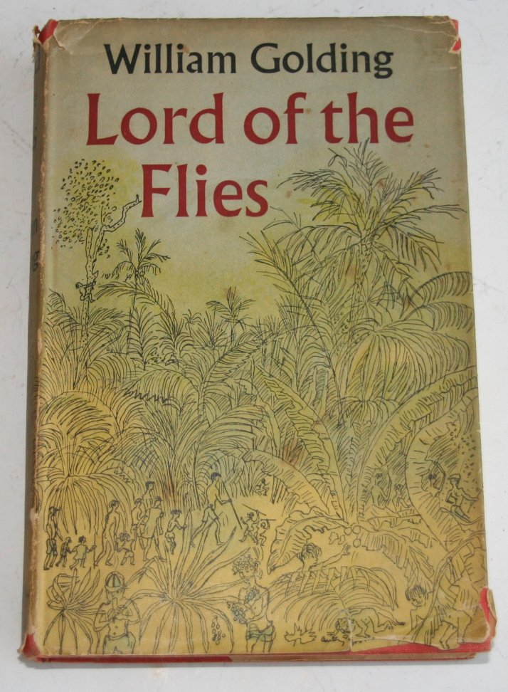 *Golding William. Lord of the Flies. Faber and Faber 1954 1 st ed. This is a first impression copy