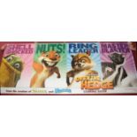 A large vinyl film banner for Over The Hedge, 2006, 305 x 120cm