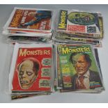 Seventy-four 1950s and later Famous Monsters of Filmland horror comic books (74)