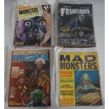 A collection of 1960s and later horror comic books, to include 7x Halls of Horror, 8x Castle of