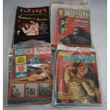 A collection of 1960s and later horor comic books, to include 22x Hammer Horror, 10x Monster Mag, 3x