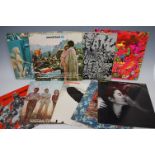 Approx 25 1960s and later vinyl records, to include Woodstock, Cream, The Rolling Stones, John