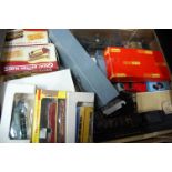 A collection of diecast and other vehicles to include 1:76 scale replica Great British Buses,