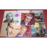 A collection of Adam Faith LPs and singles, to include Adam Faith with the Roulettes and the