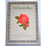 Old Garden Roses by Sacheverell Sitwell & James Russell, painted by Charles Raymond, two volumes,