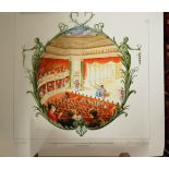Graham Rust - artist's impression of a restored Theatre Royal, Bury St Edmunds 2003, signed