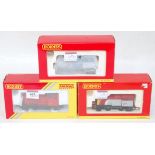 3 Hornby 0-4-0 diesel shunters R2375 Virgin (G-BG), R2783 class 06 shunter club (G-BG) and R3283