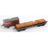 Hornby 1934-41 LMS No. 1 suburban coach slight loss to window silvering and spots to roof (G)