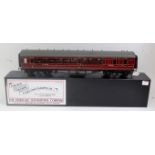 The Finescale Locomotive Co gauge 1 Coach LMS D1654 corridor brake 1st class period 1 (NM-BNM)