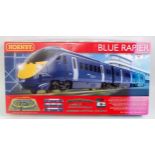 Hornby R1139 blue Rapier class 395 train set (NM) slight fading to one end of box (B-VG)