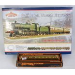 A Bachmann Cambrian Coast Express train set sold for stock contents only, GWR 'Dunley Manor'