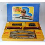 A Hornby Dublo EDP22 3-rail train set including 'Duchess of Montrose' engine and tender, 2x D22