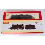 2 Hornby Fowler engines and tenders R3315 BR lined black class 2P No. 40602 (G-BG) and R2066 BR