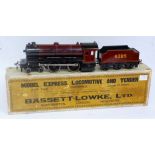 Bassett-Lowke live steam gauge 0 maroon 4-4-0 Enterprise Express (freelance) loss of paint to