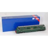 Heljan finescale BR green Class 42 Warship No. D800 'Sir Brian Robertson' with no yellow panel, with
