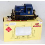 Aristocraft Trains G scale American outline 0-4-0 diesel loco 'Little Critter' B&O dark blue &