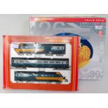 A Hornby R332 High Speed Train pack (G-BFG) sold with R2297C class 110 3 car DMU BR green (NM-BG)