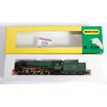 A Minitrix N gauge Ref 2037 BR green Britannia class engine and tender (NM-BG)