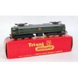 A Triang R351 class EM2 Co-Co BR green electric locomotive, minor corrosion to collectors on