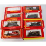 8 Hornby tank engines, some items in poor boxes, includes 3x 'Smokey Joe' saddle tanks etc (G-BPFG)