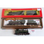 Three locos:- Bachmann GWR 0-6-0 pannier tank 5763 (VG), Mainline 37-053 BR standard class 4 4-6-0