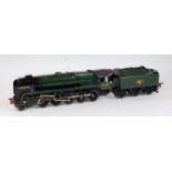 Kit/Scratch built fine scale BR green 2-10-0 'Evening Star' no. 92220 fitted with a 12v DC modern