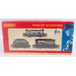 A quantity of mixed boxed 00 gauge Bachmann, Hornby and Wrenn rolling stock and carriages to include