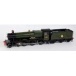 San Cheng China brass finescale BR lined green early crest 4-6-0 Hall class No. 4930 Hagley Hall -