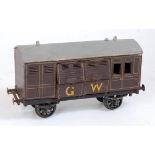 Kit scratch built wooden body GW horsebox (G)