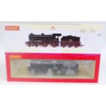 A Hornby Railways No. R330 BR black early 4-4-0 D16/3 locomotive and tender, weathered edition,