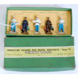 1952-56 Dinky Toys No.5 Train and Hotel set (M-BVG)